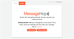 Desktop Screenshot of messagehop.com